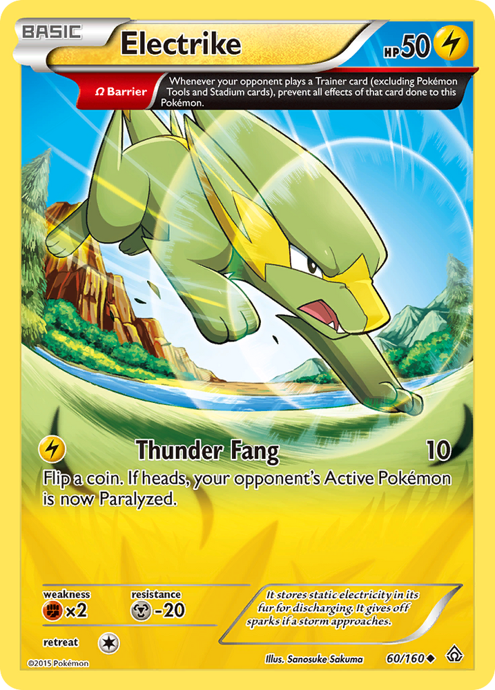 Electrike (60/160) [XY: Primal Clash] Pokémon