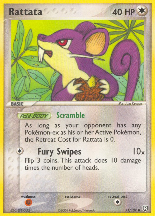 Rattata (71/109) [EX: Team Rocket Returns] Pokémon