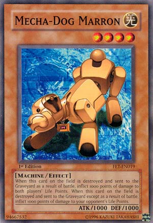 Mecha-Dog Marron [FET-EN019] Common Yu-Gi-Oh!