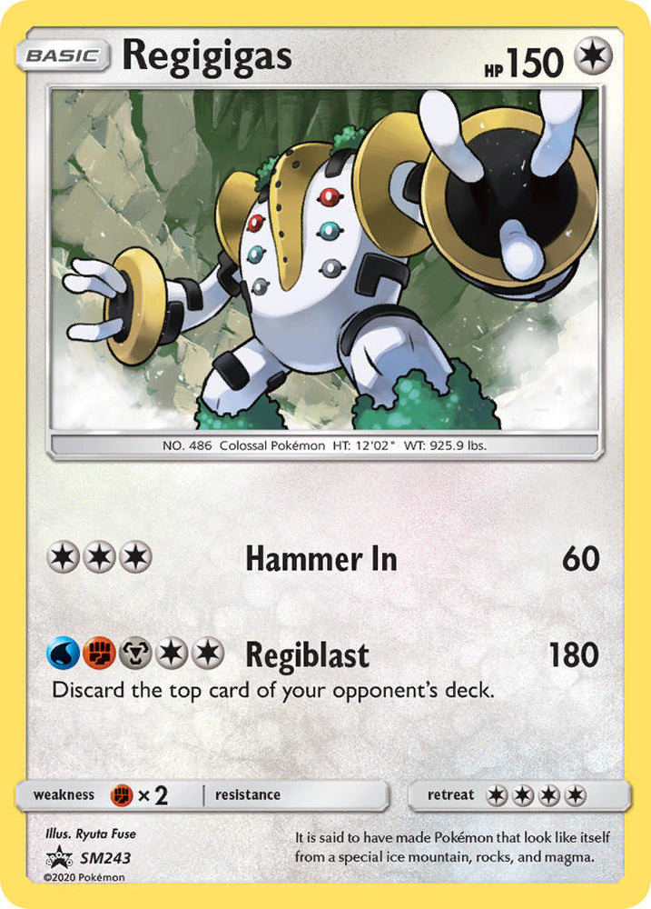Regigigas (SM243) [Sun & Moon: Black Star Promos] Pokémon