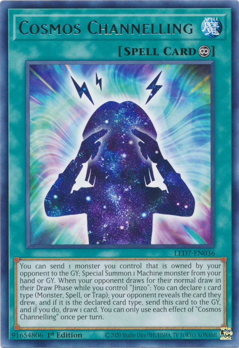 Cosmos Channelling [LED7-EN036] Rare Yu-Gi-Oh!