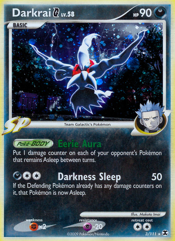 Darkrai G (3/111) [Platinum: Rising Rivals] Pokémon