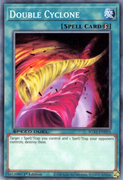 Double Cyclone [SGX1-END15] Common Yu-Gi-Oh!