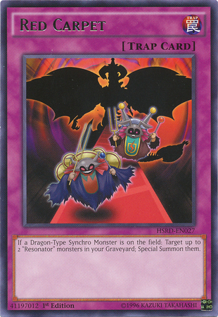 Red Carpet [HSRD-EN027] Rare Yu-Gi-Oh!