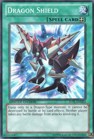 Dragon Shield [JOTL-ENDE3] Super Rare Yu-Gi-Oh!