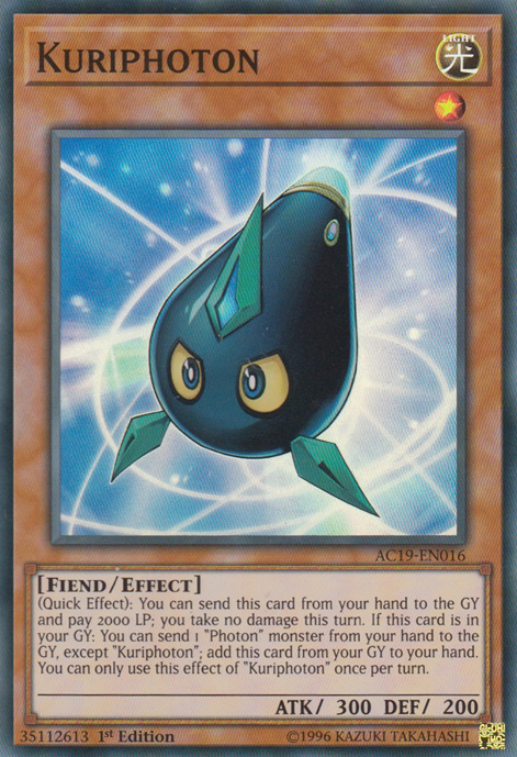Kuriphoton [AC19-EN016] Super Rare Yu-Gi-Oh!