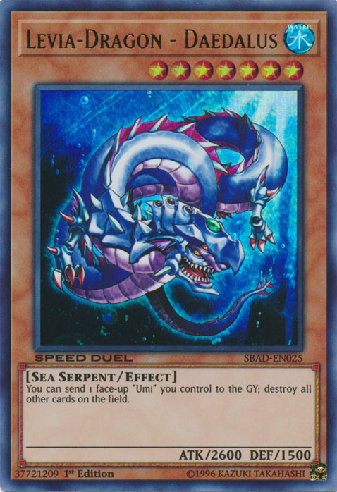 Levia-Dragon - Daedalus [SBAD-EN025] Ultra Rare Yu-Gi-Oh!