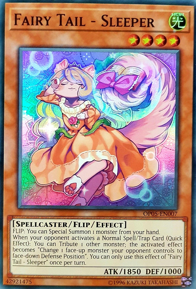 Fairy Tail - Sleeper [OP05-EN007] Super Rare Yu-Gi-Oh!