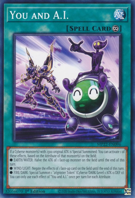 You and A.I. [MP22-EN096] Common Yu-Gi-Oh!