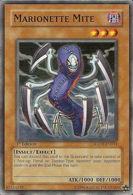 Marionette Mite [SDZW-EN014] Common Yu-Gi-Oh!