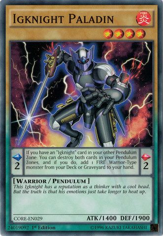 Igknight Paladin [CORE-EN029] Common Yu-Gi-Oh!
