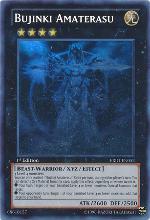 Bujinki Amaterasu (Ghost) [PRIO-EN052] Ghost Rare Yu-Gi-Oh!