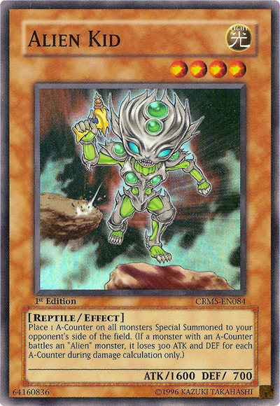 Alien Kid [CRMS-EN084] Super Rare Yu-Gi-Oh!