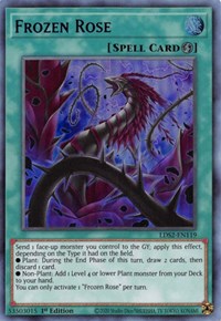 Frozen Rose (Blue) [LDS2-EN119] Ultra Rare Yu-Gi-Oh!