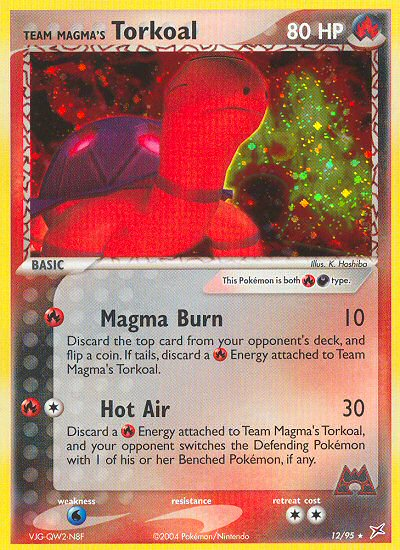 Team Magma's Torkoal (12/95) [EX: Team Magma vs Team Aqua] Pokémon