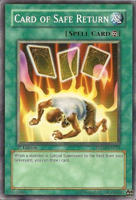 Card of Safe Return [SDZW-EN021] Common Yu-Gi-Oh!