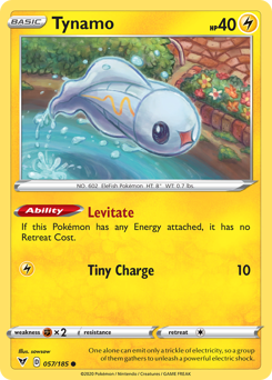 Tynamo (057/185) [Sword & Shield: Vivid Voltage] Pokémon