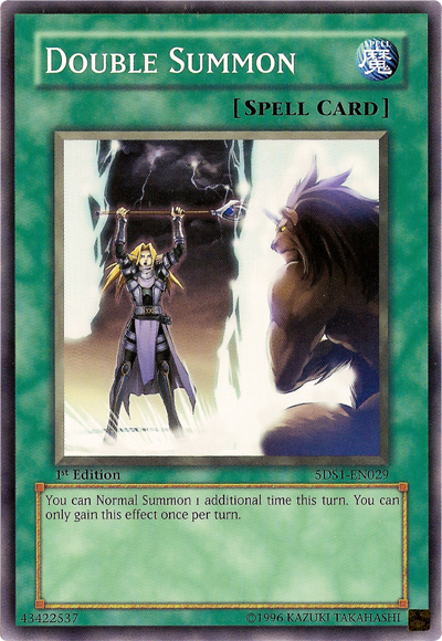 Double Summon [5DS1-EN029] Common Yu-Gi-Oh!