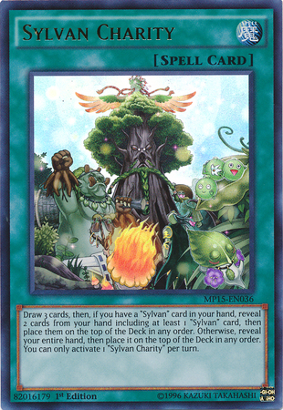 Sylvan Charity [MP15-EN036] Ultra Rare Yu-Gi-Oh!