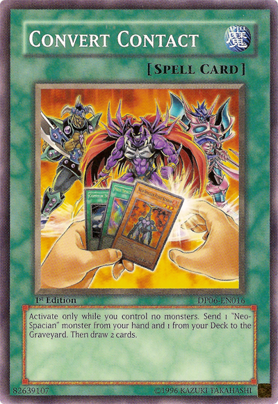 Convert Contact [DP06-EN016] Common Yu-Gi-Oh!