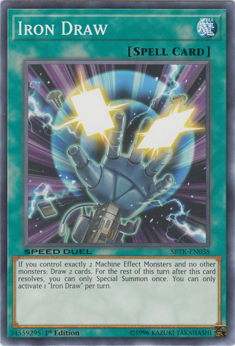 Iron Draw [SBTK-EN038] Common Yu-Gi-Oh!