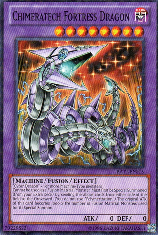 Chimeratech Fortress Dragon [BATT-EN015] Starfoil Rare Yu-Gi-Oh!