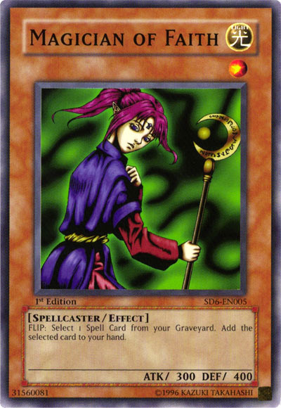 Magician of Faith [SD6-EN005] Common Yu-Gi-Oh!