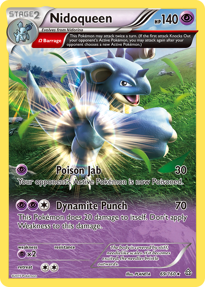 Nidoqueen (69/160) [XY: Primal Clash] Pokémon