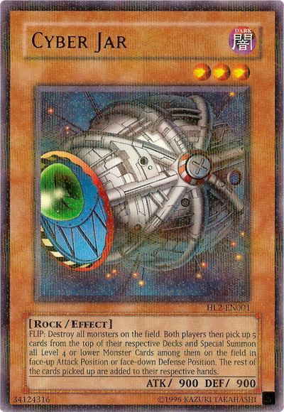 Cyber Jar [HL2-EN001] Ultra Rare Yu-Gi-Oh!