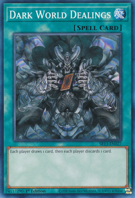 Dark World Dealings [SR13-EN027] Common Yu-Gi-Oh!