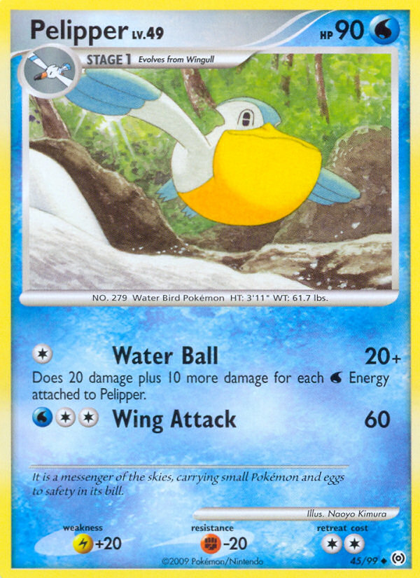 Pelipper (45/99) [Platinum: Arceus] Pokémon