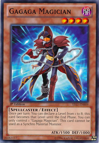 Gagaga Magician [YS13-EN009] Common Yu-Gi-Oh!
