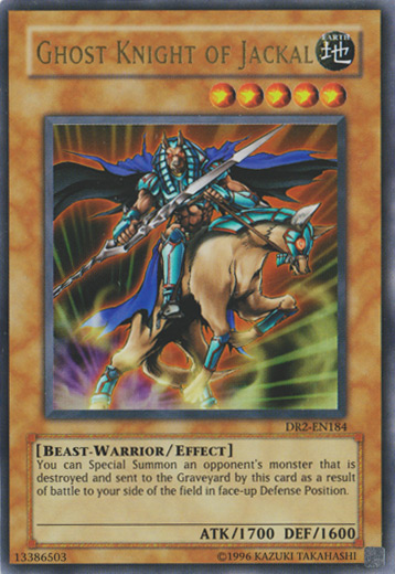 Ghost Knight of Jackal [DR2-EN184] Ultra Rare Yu-Gi-Oh!