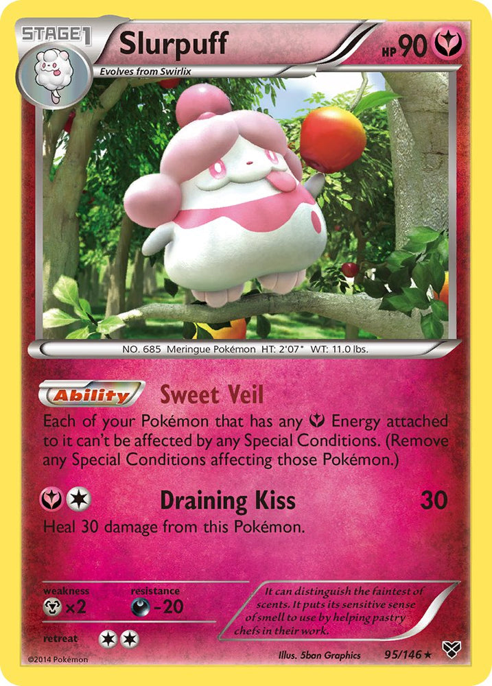 Slurpuff (95/146) (Theme Deck Exclusive) [XY: Base Set] Pokémon