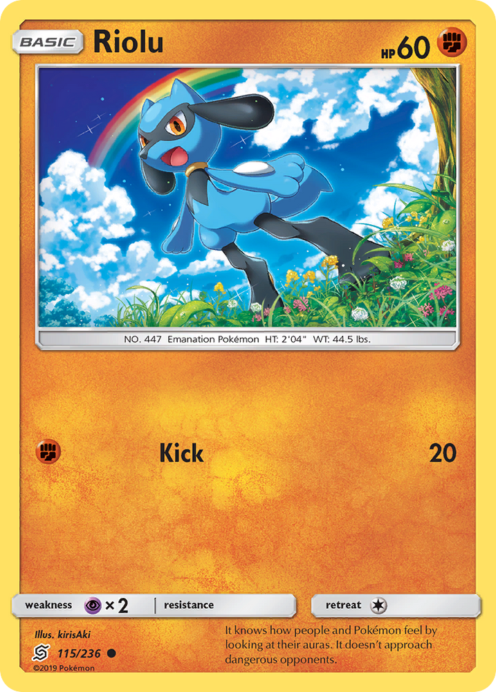 Riolu (115/236) [Sun & Moon: Unified Minds] Pokémon