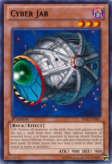Cyber Jar [BP02-EN007] Mosaic Rare Yu-Gi-Oh!
