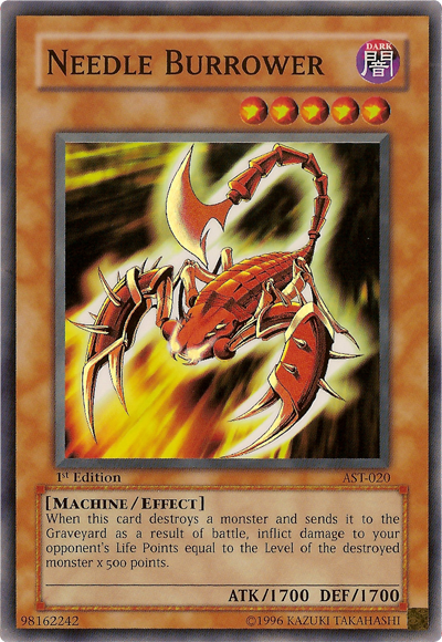 Needle Burrower [AST-020] Super Rare Yu-Gi-Oh!