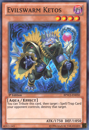 Evilswarm Ketos [BPW2-EN050] Super Rare Yu-Gi-Oh!
