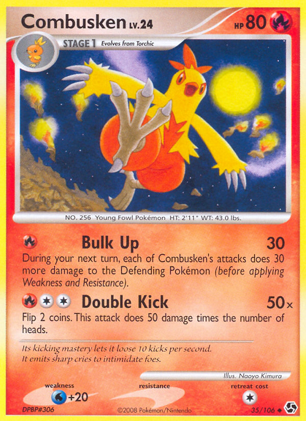 Combusken (35/106) [Diamond & Pearl: Great Encounters] Pokémon