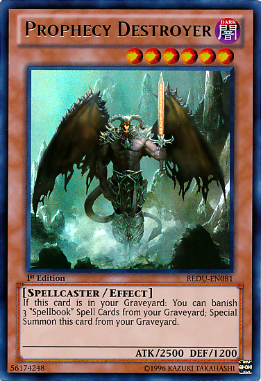 Prophecy Destroyer [REDU-EN081] Ultra Rare Yu-Gi-Oh!
