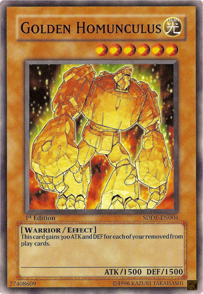 Golden Homunculus [SDDE-EN004] Common Yu-Gi-Oh!