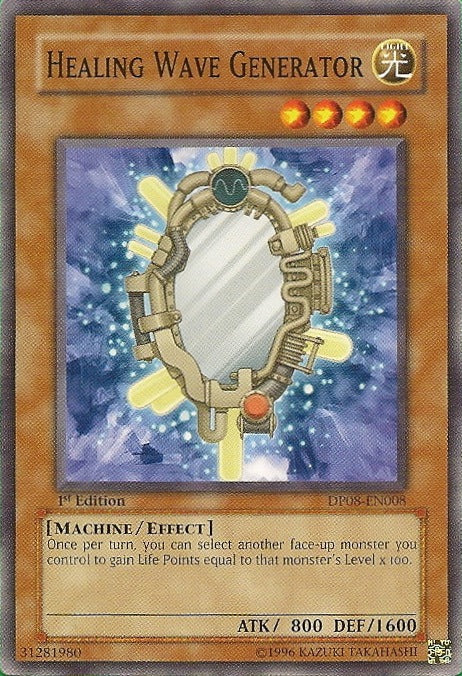Healing Wave Generator [DP08-EN008] Common Yu-Gi-Oh!