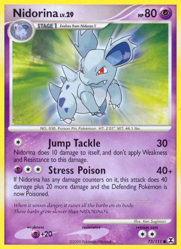 Nidorina (73/111) [Platinum: Rising Rivals] Pokémon