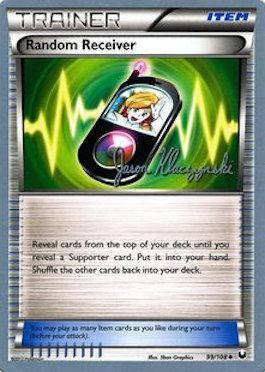 Random Receiver (99/108) (Darkrai Deck - Jason Klaczynski) [World Championships 2013] Pokémon