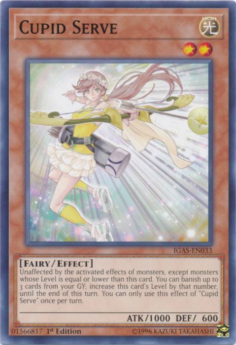Cupid Serve [IGAS-EN033] Common Yu-Gi-Oh!
