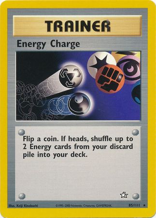 Energy Charge (85/111) [Neo Genesis Unlimited] Pokémon