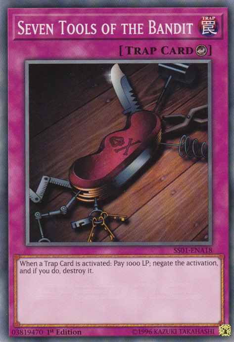 Seven Tools of the Bandit [SS01-ENA18] Common Yu-Gi-Oh!