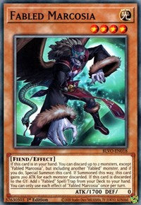 Fabled Marcosia [BLVO-EN018] Common Yu-Gi-Oh!