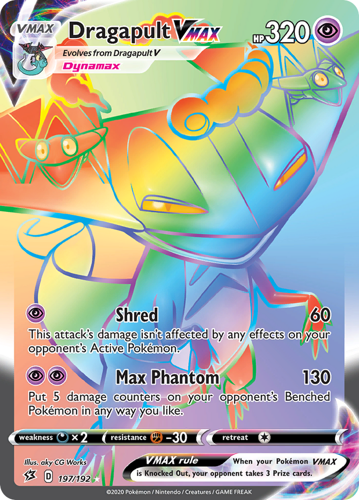 Dragapult VMAX (197/192) [Sword & Shield: Rebel Clash] Pokémon