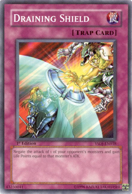 Draining Shield [YSDJ-EN038] Common Yu-Gi-Oh!